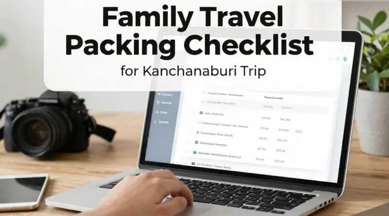 What to Pack for a Trip to Kanchanaburi: The Ultimate Family Checklist